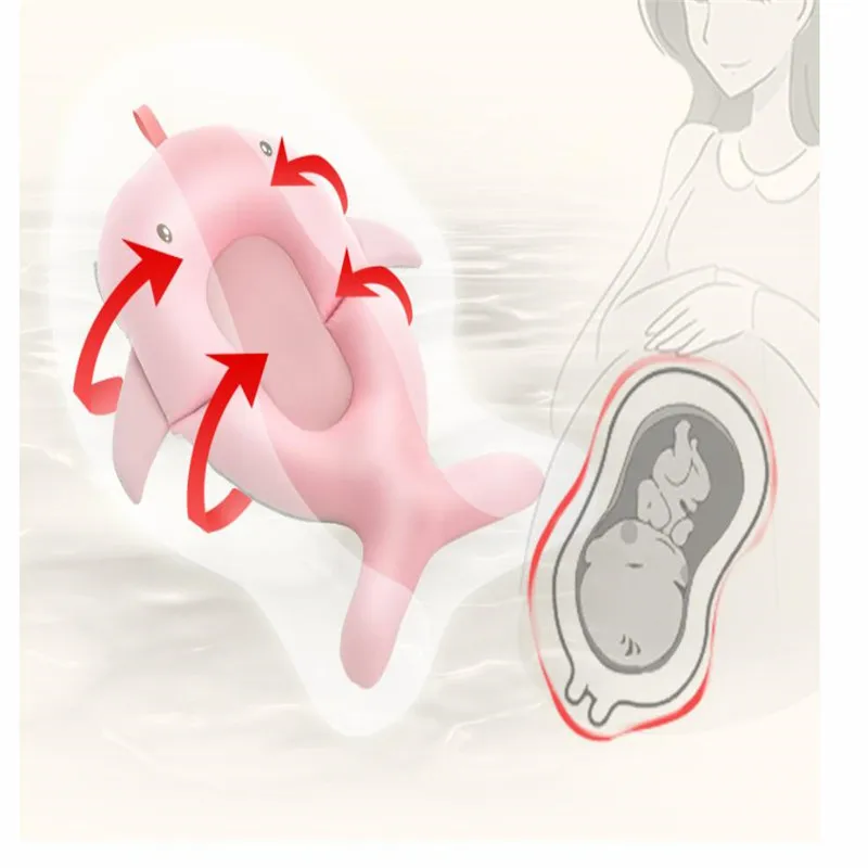 Кит тип детский коврик для ванной нескользящий коврик для младенцев, безопасная безопасность сиденье для купания ребенка позвоночника поддержка ванны кровать