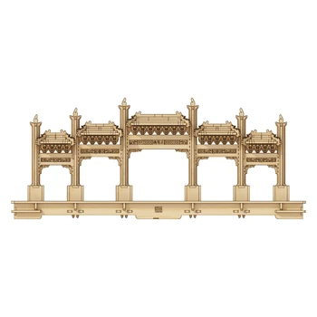 

DIY Wooden assembly models Traditional Chinese Architecture ｜ Tenon-and-mortise structure model