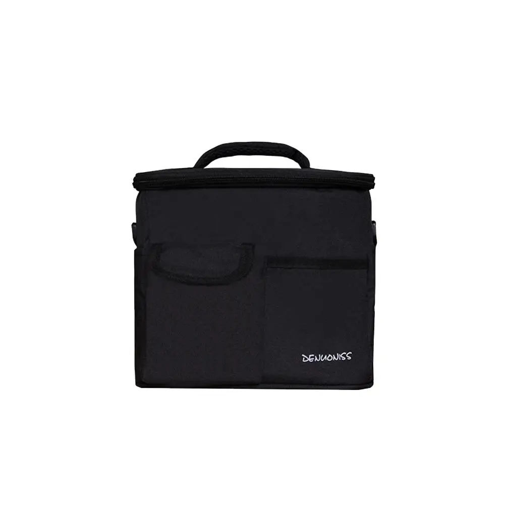 Urban black Studyset Многофункциональный одиночный на плечо для ланч-боксов пакет Тепловая Крышка для еды пакет для кемпинга еды переноски - Цвет: Urban black