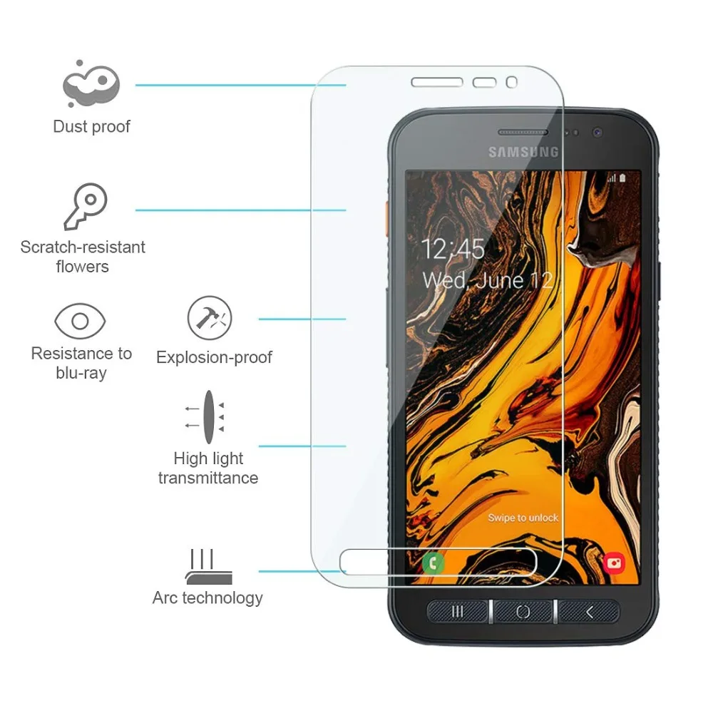 Xcover 4S SM-G398FN чехол из закаленного стекла с чистый мягкий чехол тонкий силиконовый чехол для телефона samsung Galaxy Xcover 4 G390F SM-G390F
