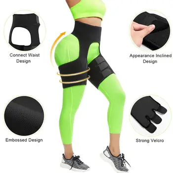 

Neoprene Slimming Belt Body Leg Shaper Weight Loss Fat Burning Waist Trainer Sweat Waist Belt Workout Thigh Shaper
