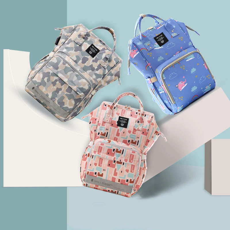 MissAbigale модная сумка для подгузников для мам и мам, брендовая Большая вместительная сумка для детских подгузников, рюкзак для путешествий, дизайнерская сумка для кормящих мам