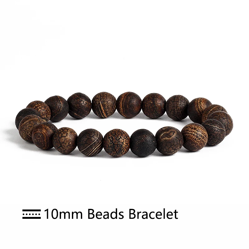 Treasure Energy Tibetan Agates Bracelets Men Natural Stone Reiki Amulet Healing Bracelets Women Beads Meditation Jewelry Pulsera - Image 6
