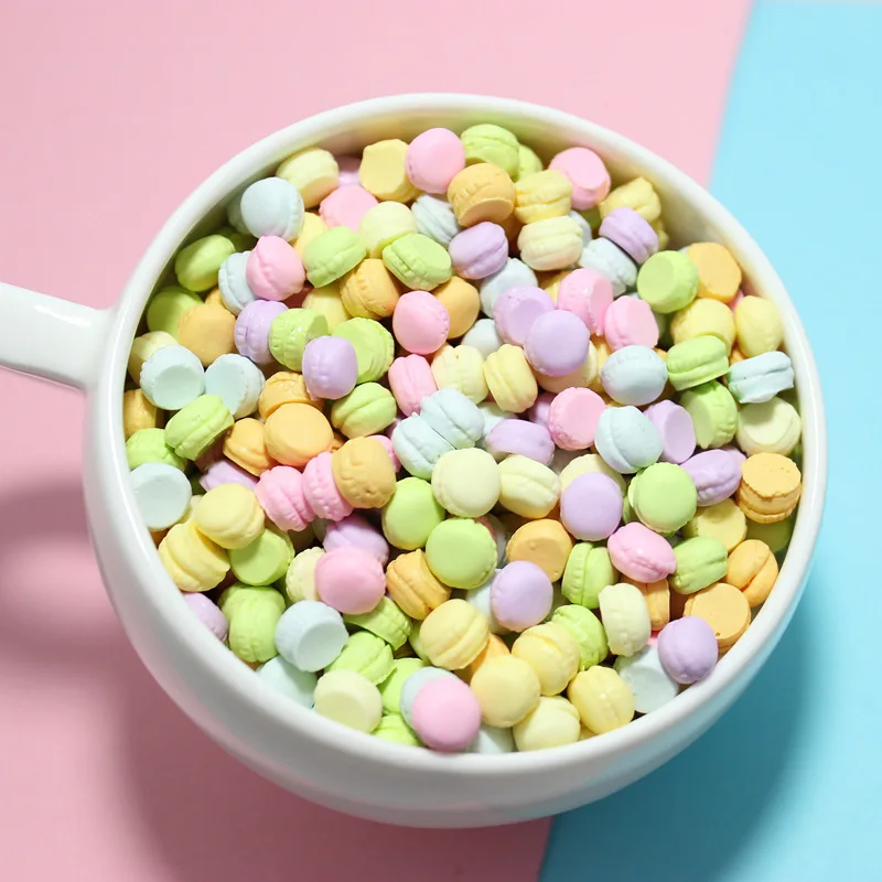 5 шт. мини гамбургер дополнение Подвески наполнитель для слизи полимерная глина