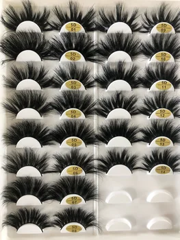 

25mm hair false eyelashes pair thick eyelashes 5D hair