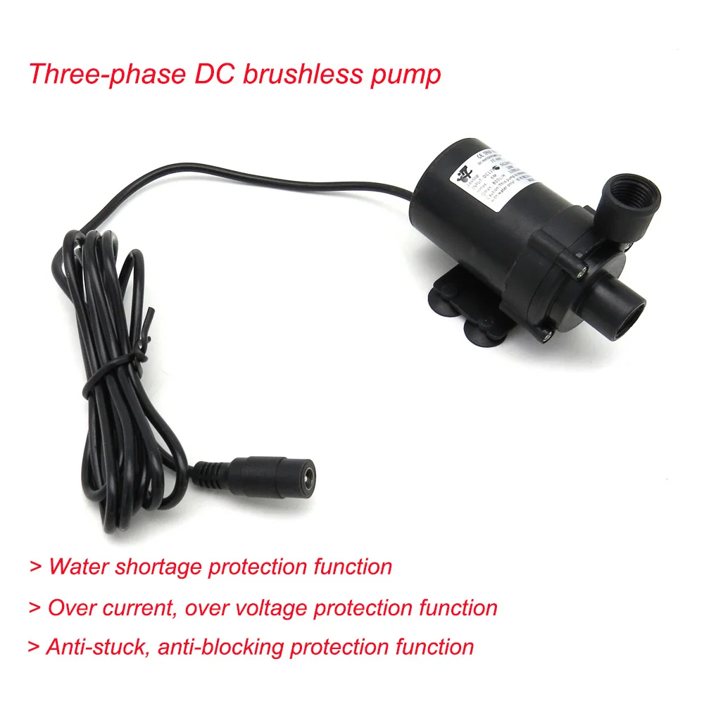 660C312V24VDCBrushlessWaterPumpWithThreephaseWaterShortage