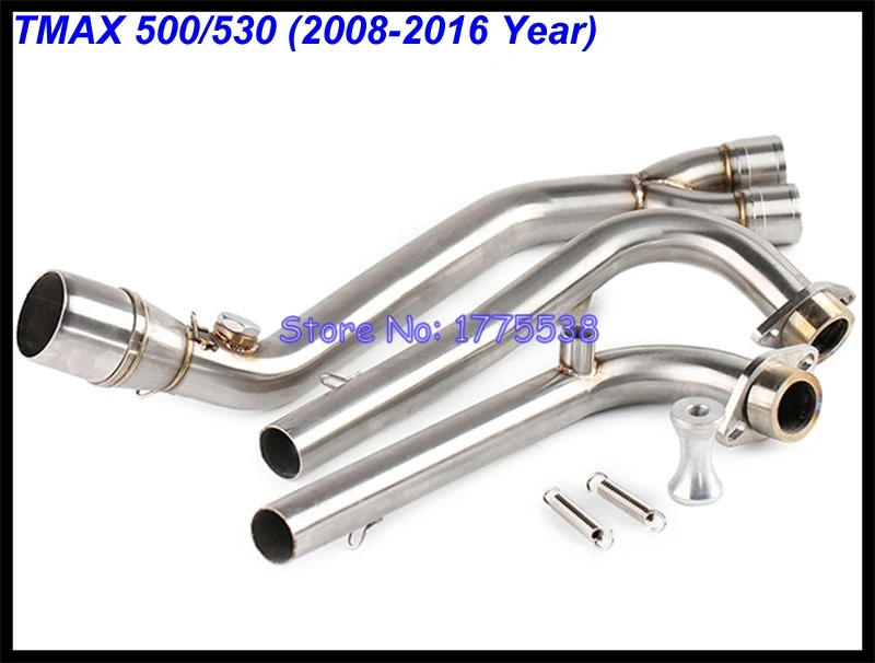 Полная система мотоцикла выхлопная труба глушителя для TMAX 500/530 2008- карбоновый глушитель выхлопной трубы