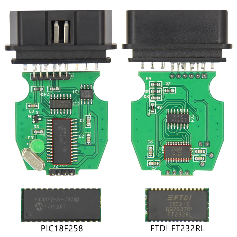 Для VAG K+ CAN Commander 1,4 с FTDI FT232RL PIC18F258 чип OBD2 Диагностический интерфейсный кабель для VW/AUDI/SKODA/SEAT OBDII