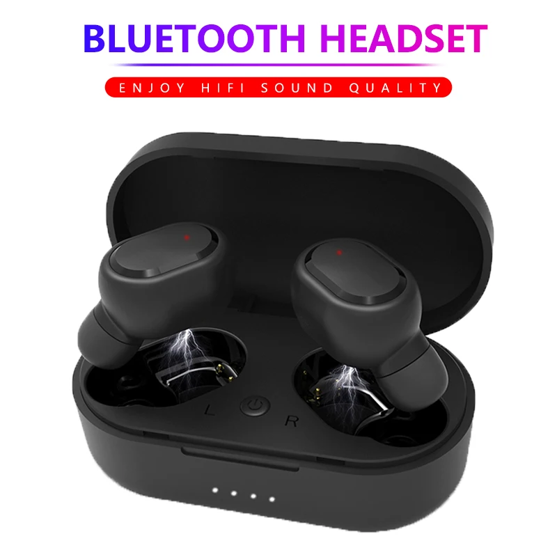 

M1 Bluetooth Earphones TWS Wireless In-Ear Headphone Running Sport Noise Cancelling Headset With Mic For iPhone xiaomi huawei