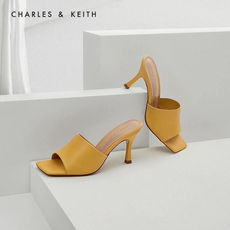 CHARLES＆KEITH Новинка на Весну и Лето2020CK1 60480017Женские Босоножки кватратный нос