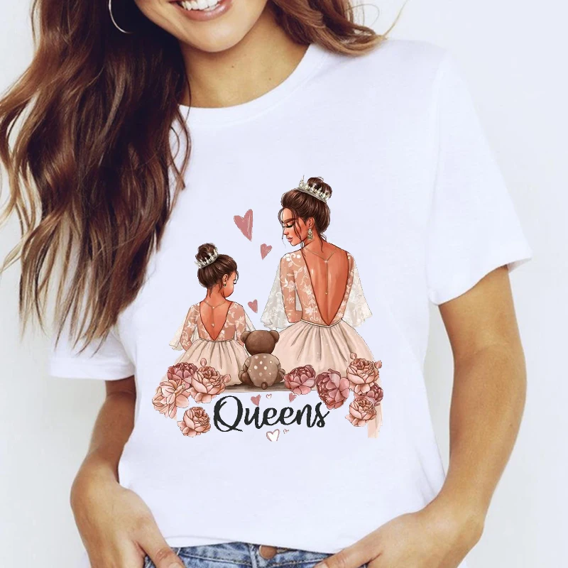 Camiseta a juego de Queens Mommy and Me