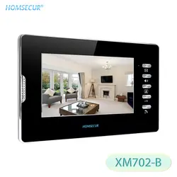 Homssecur 7 дюймов Indoor мониторы XM702-B для видео телефон двери домофон системы