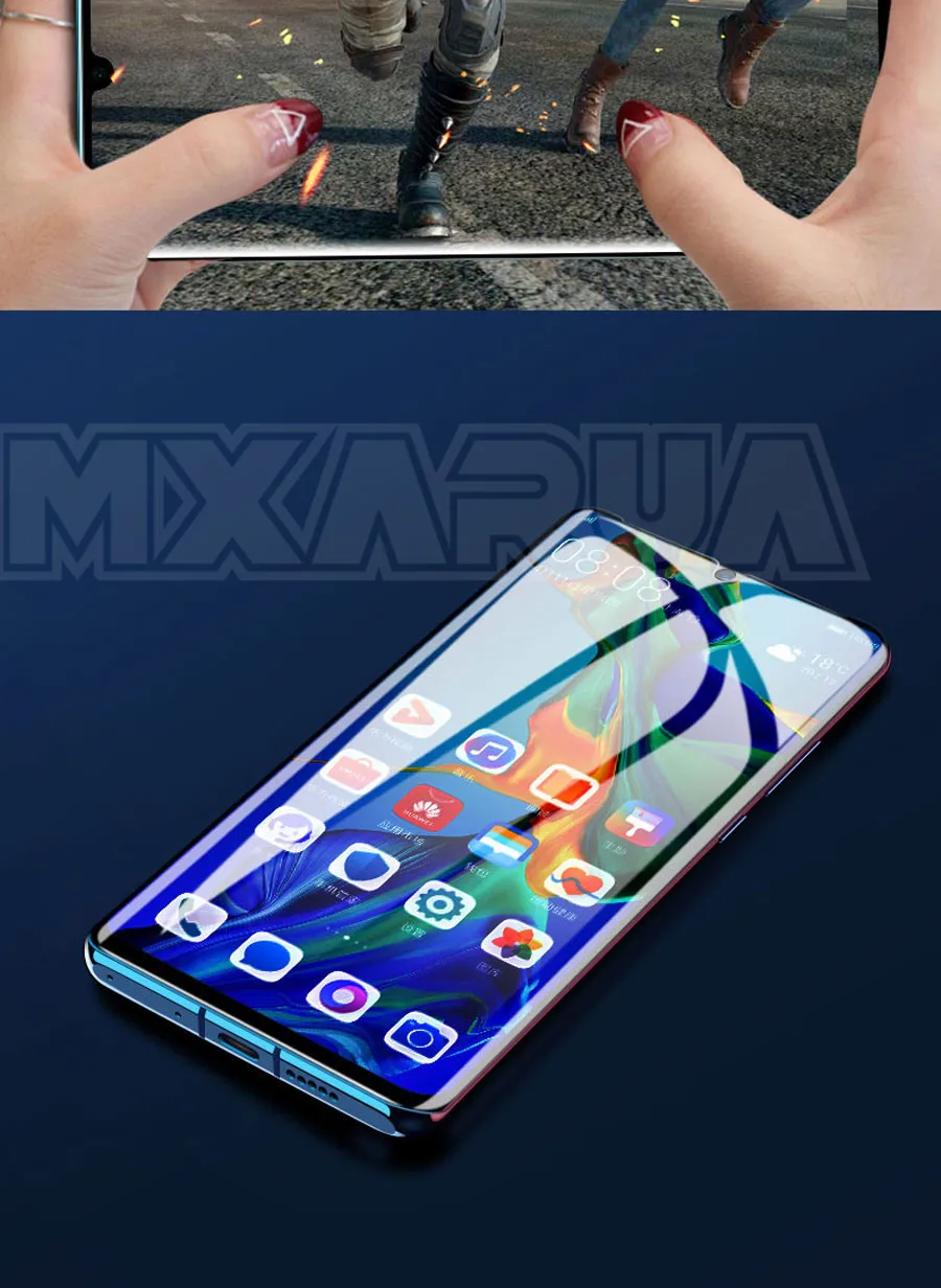 9D полное покрытие из закаленного стекла для huawei P30 P20 Pro P30 P20 P10 Lite Plus P Защита экрана смартфона защитная пленка