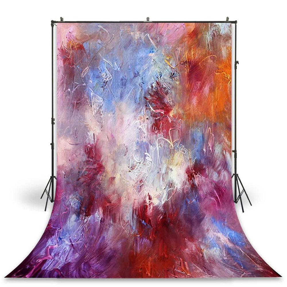 HUAYI Photography Backdrop Newborns Baby Child Photo Booth Background Painted Graffiti Wall Studio Birthday BackdropD-8337 | Электроника