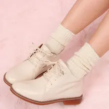 Японские классические дикие батончики шерсть теплые груды носков Sen Department ретро колледж Ветер Длинные волосы в бочке женские носки