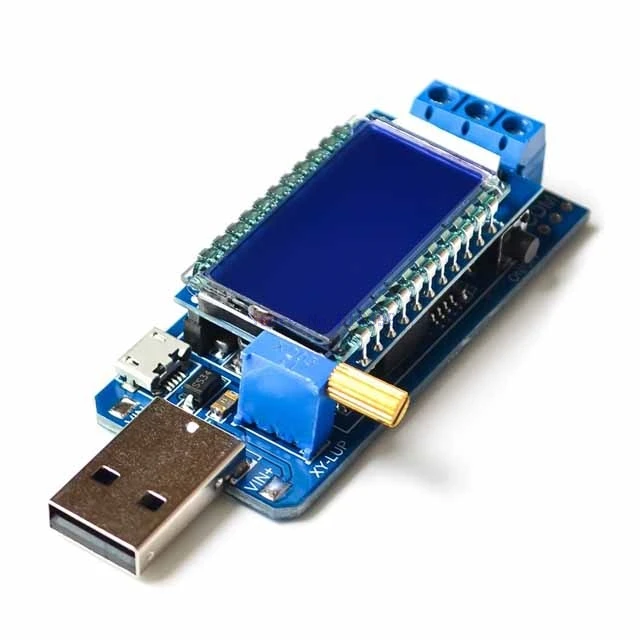 

A14-- DC-DC USB Desktop Power Module LCDD Adjustable Step UP / Down Power Regulator Module 5V to 3.3V 9V 12V 24V