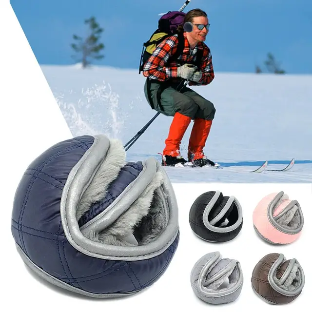 US $4.14 Outdoor Tool Winter Warm Snowboarding Plush Earmuffs Soft Folding For Men Women Camping Skiing Ear 