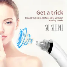 Отсосать инструмент для удаления угрей красоты MachineElectric лица пор вакуумный отсос для угрей удалить машину с 4 зондами уход за лицом инструмент