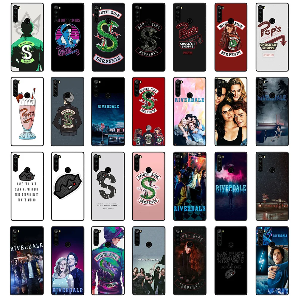 For Xiaomi Redmi Note 8 Soft Silicone Case Note8 Phone Back Cover American TV Riverdale Series | Мобильные телефоны и