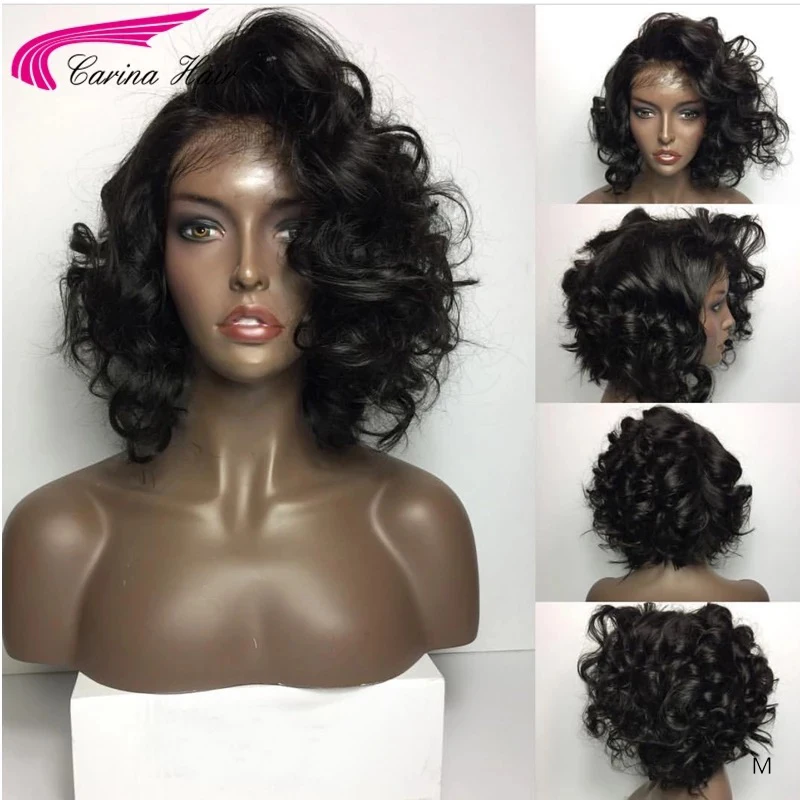

Carina Loose Wave 13*4 Lace Front Wigs with Baby Hair Malaysian Remy Human Hair Medium Ratio Pre-Plucked Hairline 180Density
