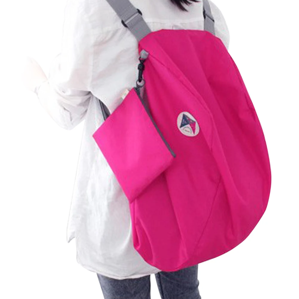 Многофункциональный складной рюкзак для женщин, школьные сумки для девочек-подростков, уникальный дизайн, складная сумка на плечо, большая вместительность, прочная