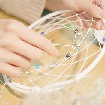 

Iron Metal Ring Round Ring Dreamcatcher Ring Diy Hanging Xmas Ornament 10/20/30/40cm Hotel Hoop Macrame Craft Creative Props