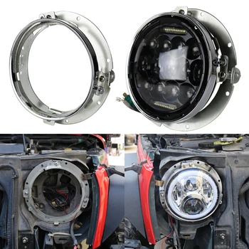 

1 pcs 7 inch headlight Mounting Bracket for- Jeep-Wrangler-JK or Some Motorcycles