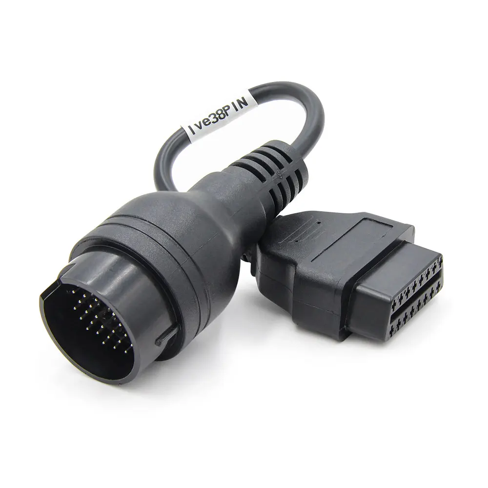 OBD 2 II кабель для IVECO для газа/Scania/Volvo для Benz работа на TCS obd 16 Pin автомобильный интерфейс грузовиков диагностические инструменты автомобильный детектор