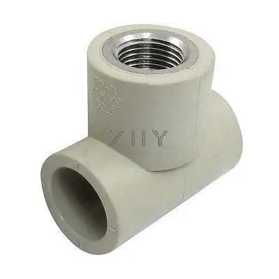 

25mm Slip x 1/2"PT Female Thread 3 Ways PPR Pipe Tee Fitting Connector