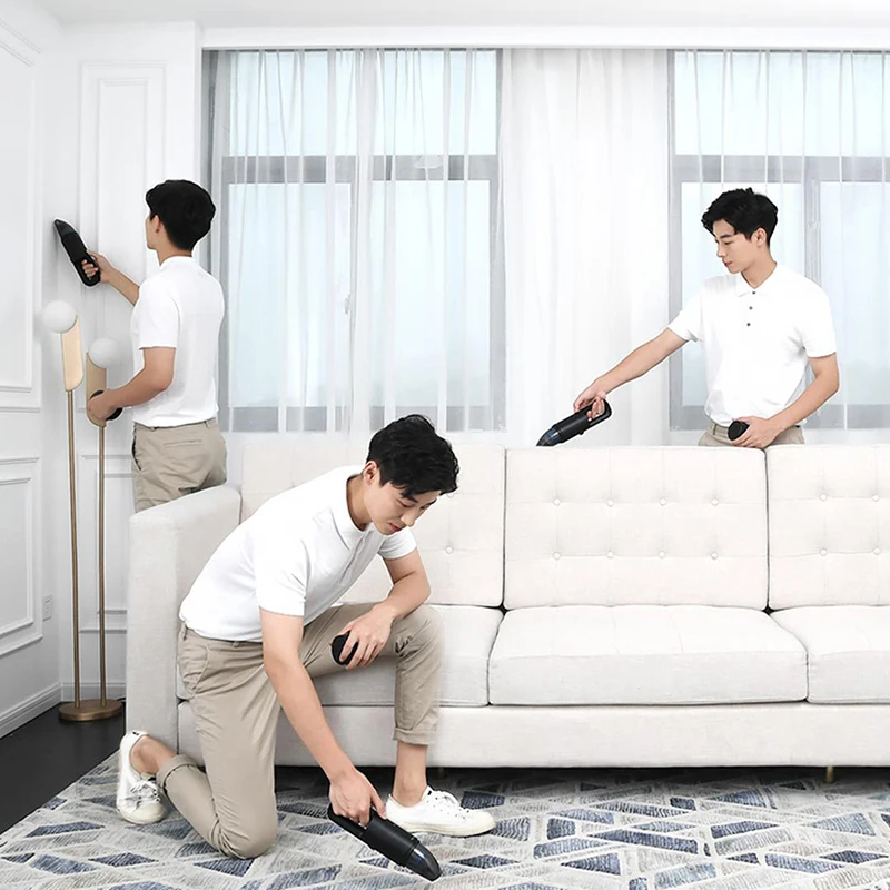  XIAOMI MIJIA Cleanfly FVQ Portable Car Hand Helded Vaccum Cleaner for home wireless Mini Dust Catch