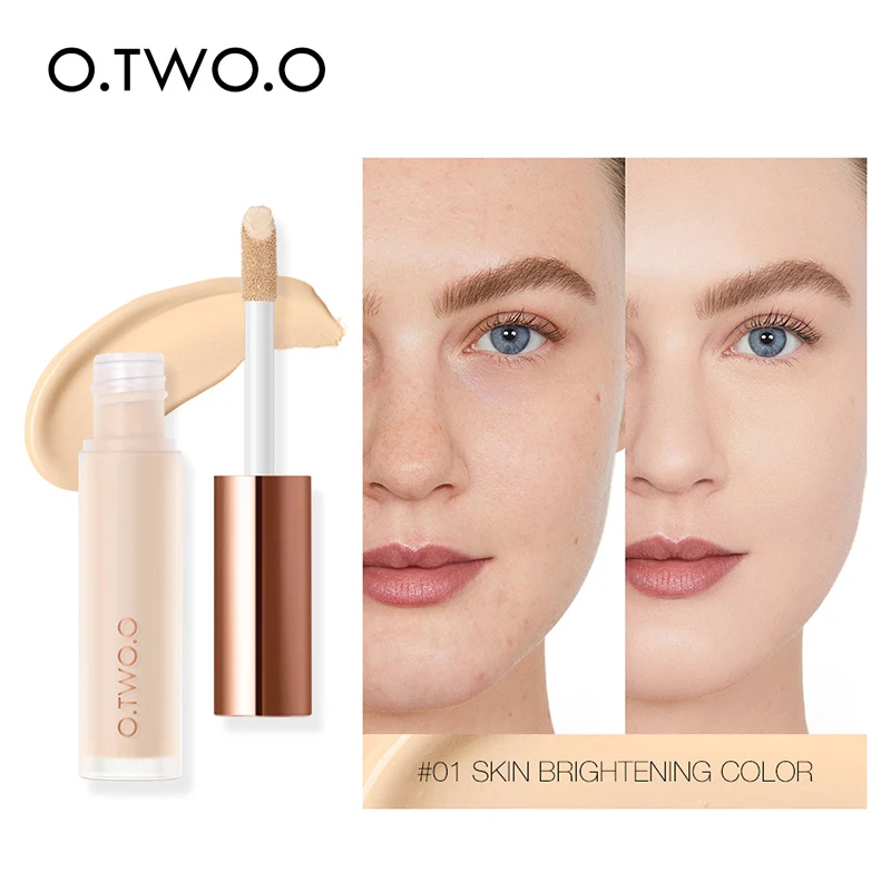 

Liquid Concealer Cream Waterproof Full Coverage Moisturizing Concealer Long Lasting Face Scars Acne Cover Smooth Basic Makeup
