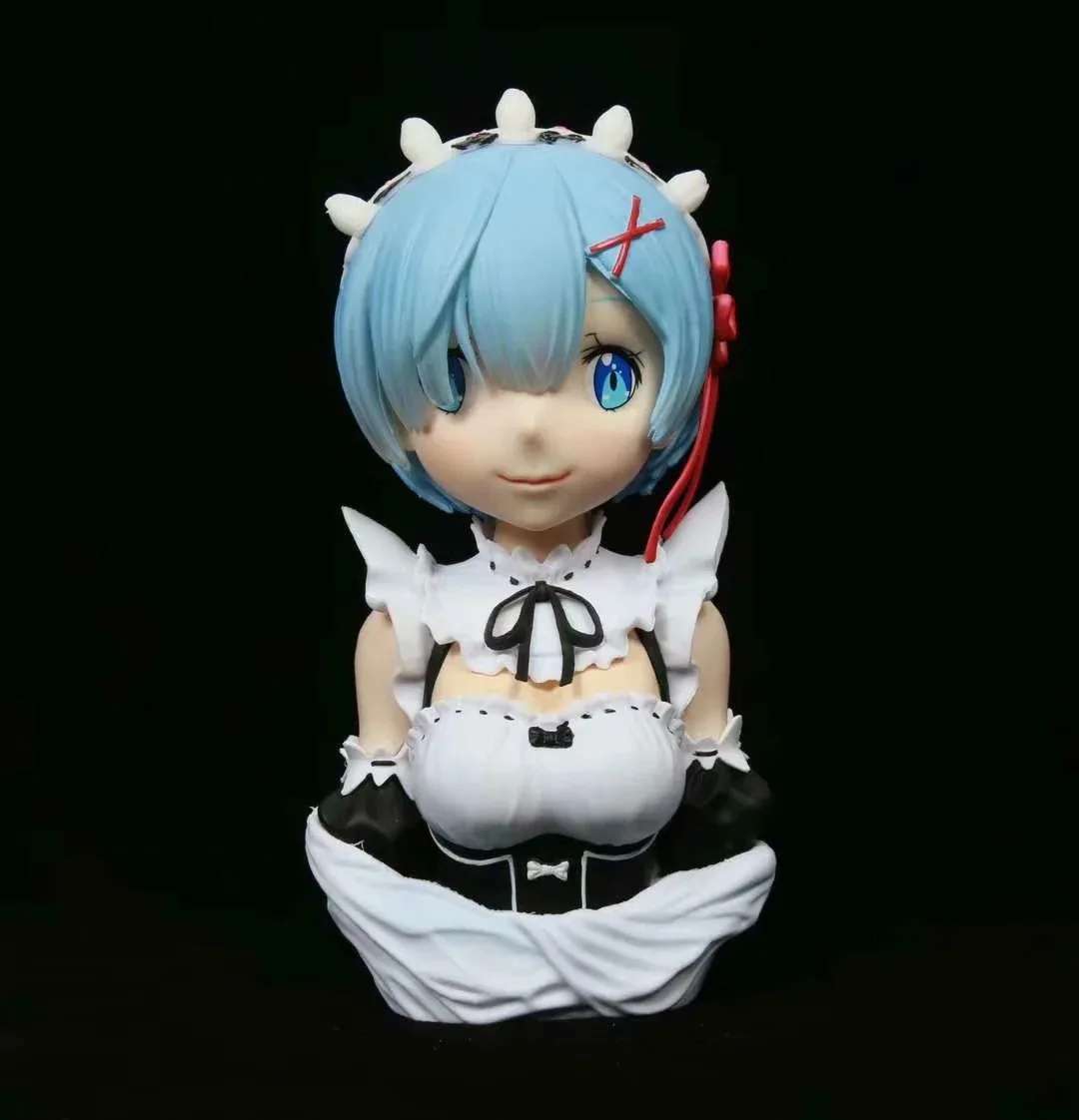 Re: жизнь в другом мире от нуля Rem фигурка Ram половинная модель игрушки | Игрушки и
