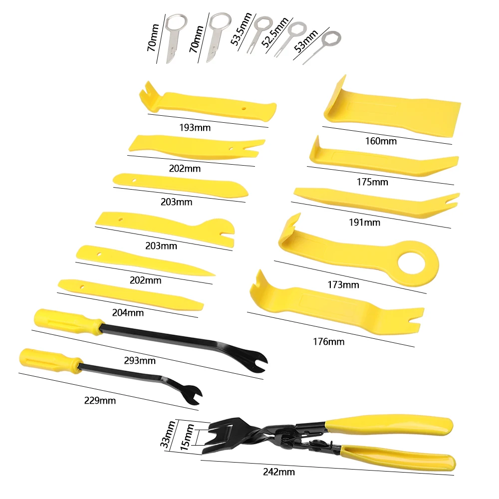 Auto Hand Tool Kit Auto Demontage Set DVD Stereo Refit Kits Innen  Kunststoff Wippe Trim Panel Dashboard Entfernung Reparatur Werkzeuge -  AliExpress