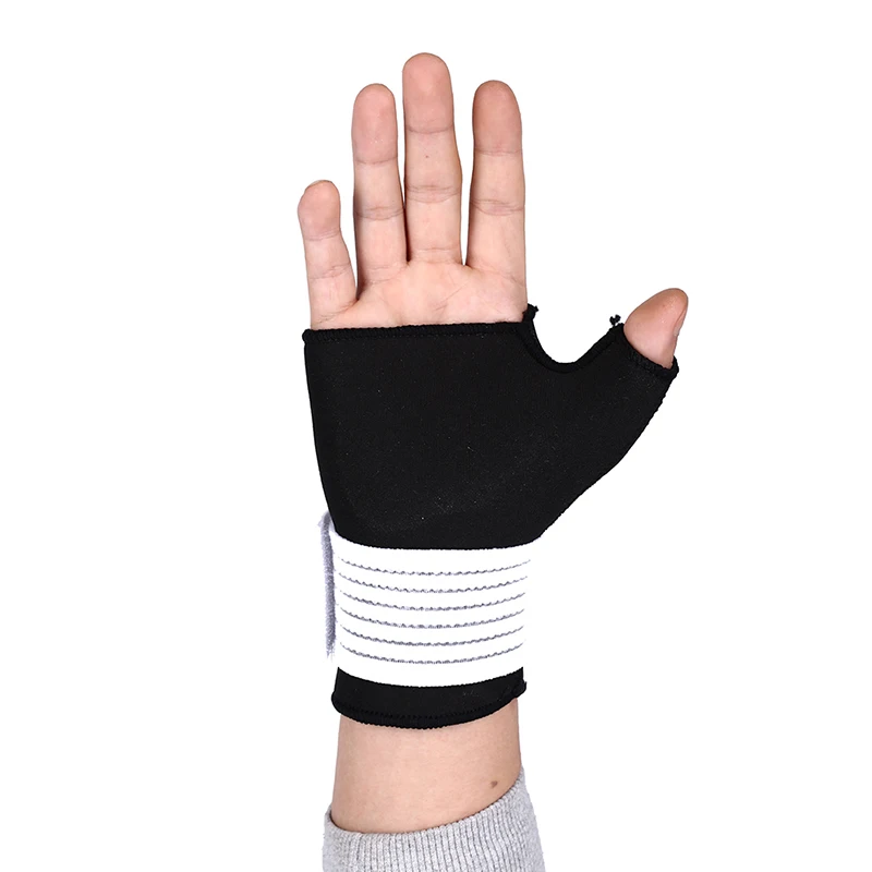 Thumb Wrap Wrist Guard Arthritis Brace Sleeve Support Glove Elastic