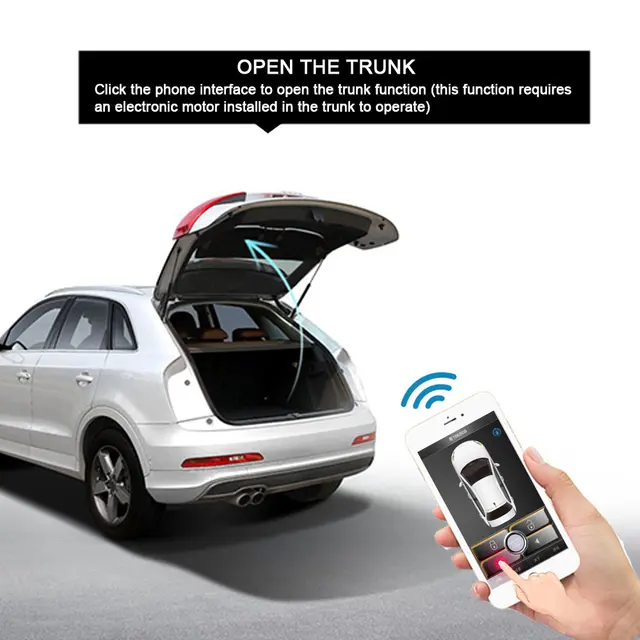 Enhance your vehicles security with the PKE Smart Key Car Alarm System