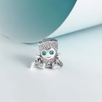 

Authentic 925sterling Silver Beads Creative Lovely Tree People Fashion Beads Fit Original Pandora Bracelet For Women Diy Jewelry