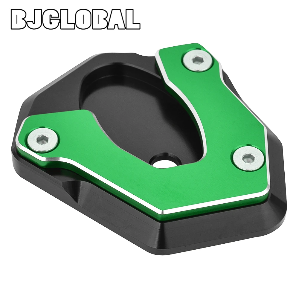 CNC боковая подставка увеличитель подножка расширение колодки пластина для Kawasaki Ninja 650 ER 6N ER 6F ER-6F ER-6N 2012 2013