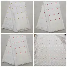 HL! Последнее поступление хлопчатобумажная швейцарская вуаль в африканском стиле кружевная ткань высокого качества нигерийский французский Чистый хлопок вышитые швейцарские маркизет кружевные ткани! J10726