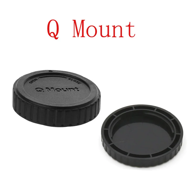 Q Mount 2 шт. крышка объектива камеры для Canon nikon sony Pentax Olympus Micro M4/3 Panasonic samsung Leica Fujifilm Крепление камеры - Цвет: Q Mount