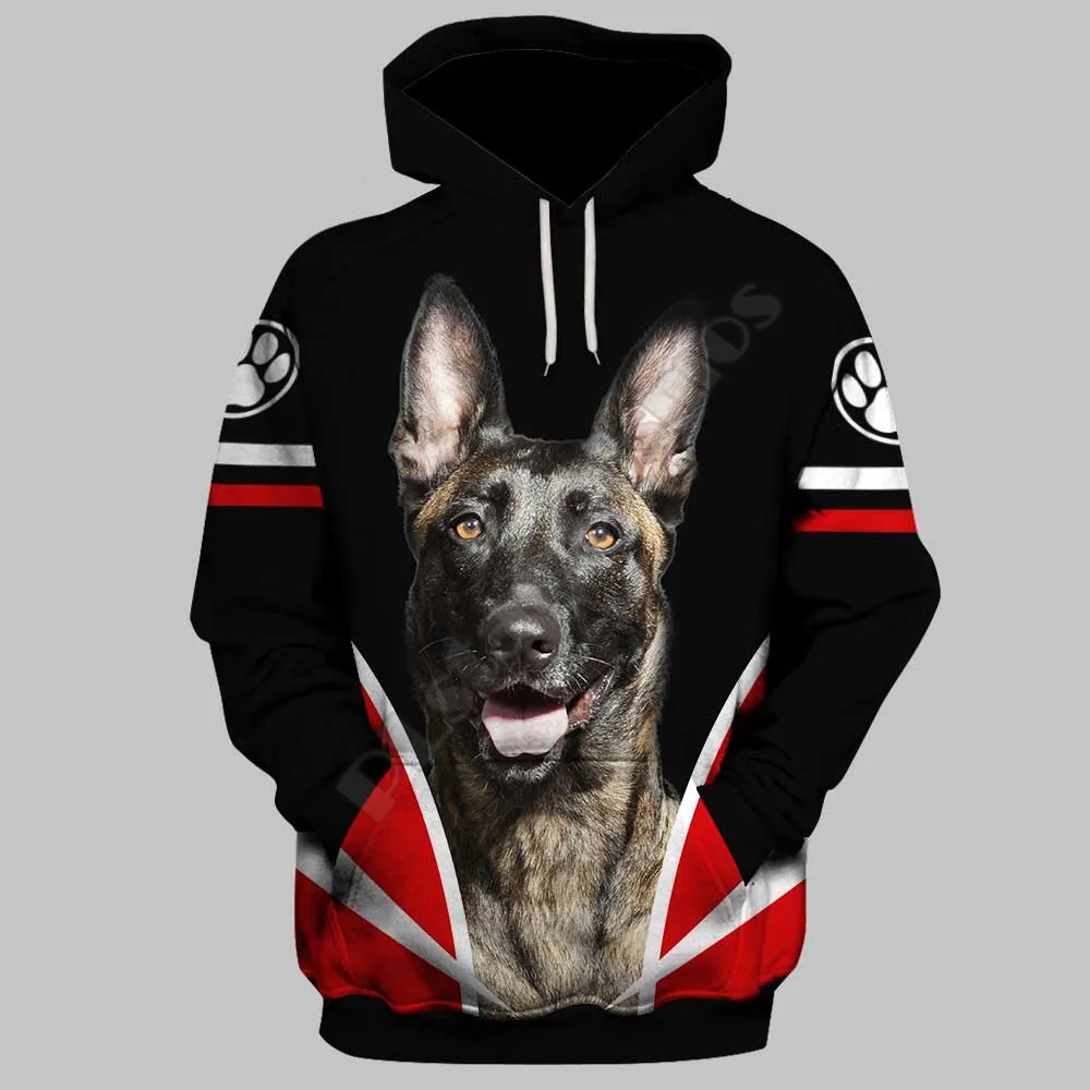 Malinois Dad 3D Printed Hoodies Fashion Pullover Men For Women Sweatshirts Funny Animals Sweater Drop Shipping men tracksuits winter hoodies women fashion hoodie jogger pants set woman 2 pieces summer y2k clothes sportswear drop shipping