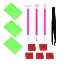 NAIYUE 23 шт. 5D инструменты для вышивки картин со стразами наборы Алмазная вышивка живопись аксессуары для взрослых детей