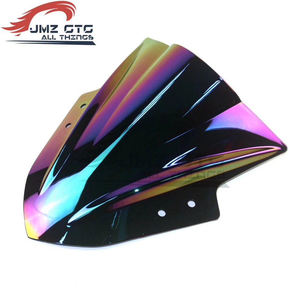 For KAWASAKI Ninja300 EX300 2013 201 Motorcycle Motorbike Double Bubble Windscreen Wind Deflectors