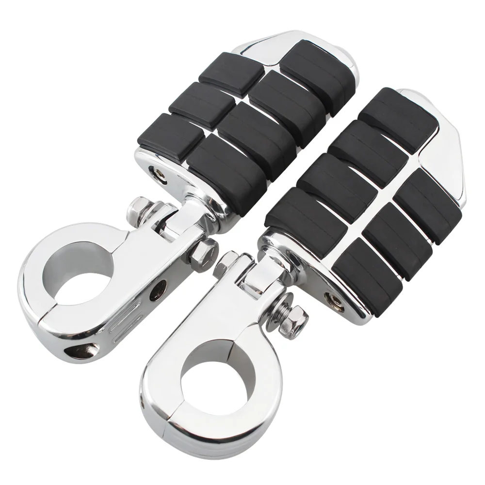 Мотоцикл ног Peg Clevis зажим Крепление для Harley Honda Triumph поплавок Чоппер кафе гонщик шоссе защита двигателя Авария Бар