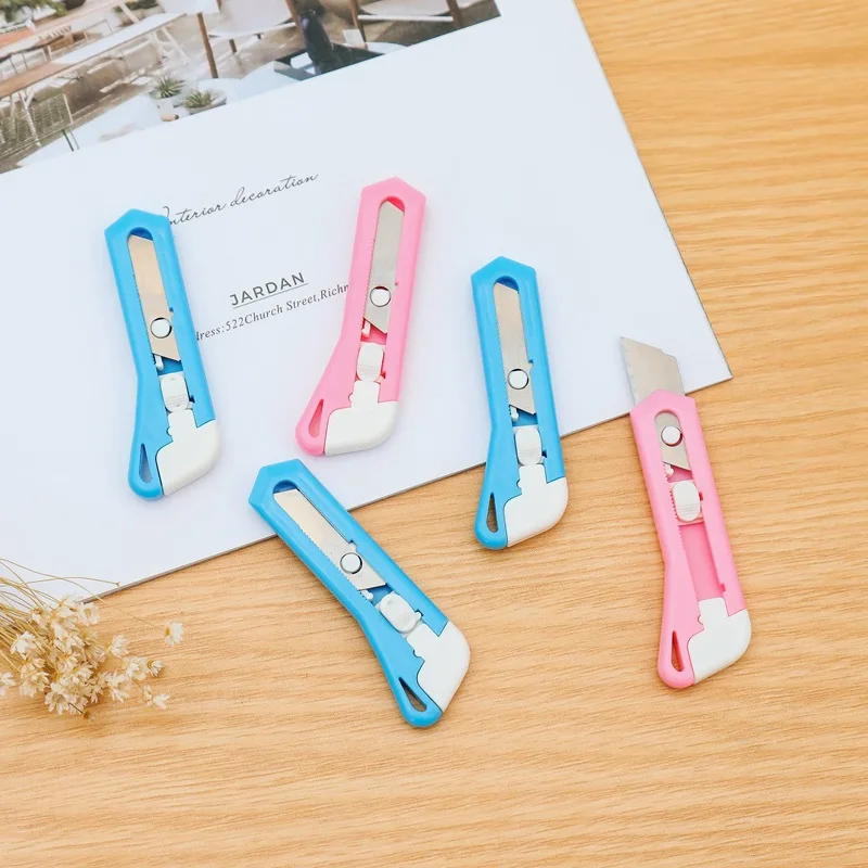

Portable Mini Wallpaper Knife Box-opening Knife Phone Case DIY Tool Students Children Craft Paper Cutter Knife