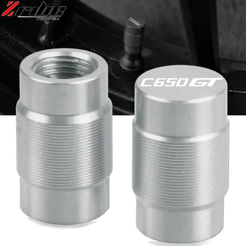 

For BMW C650GT C650 GT 2012-2015 2013 2014 Motorcycle Aluminum Accessorie Wheel Tire Valve Stem Caps CNC Airtight Covers C650GT