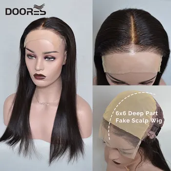 

6x6 Closure Wig Straight Short Bob Human Hair Wigs For Women Natural Black Brazilian Remy Lace Closure Wigs 8-22’’ H Doores Hair