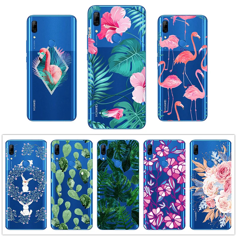 For Huawei Y9 PRIME 2019 Case Cover Transparent Soft Tpu Back P Smart Z STK-LX1 PSmart PSmartZ Cases | Мобильные телефоны и