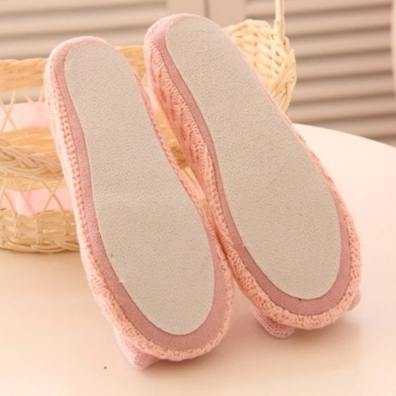 Chaussons En Peluche Chauds Et Antidérapants - Pantoufles Unisexe Pour Maison, Semelle Épaisse Confortable