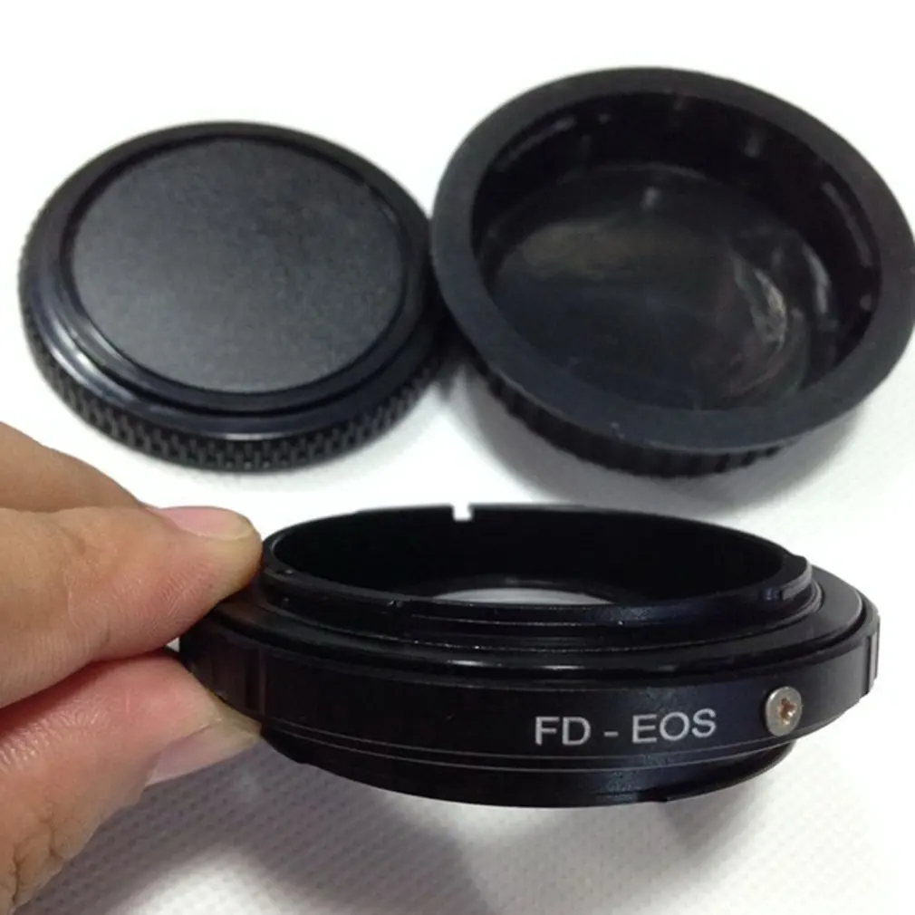 Алюминий сплав переходное кольцо для монтаж Canon FD объектив EOS Камера средства ухода за кожей для Canon DSLR 60D 650D 700D 5D III 100D с Стекло