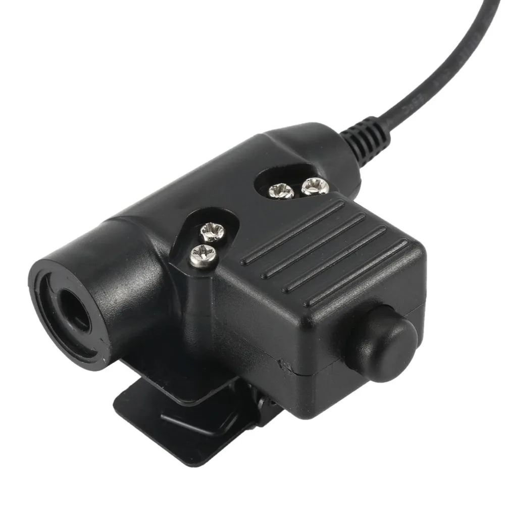 Портативный разъем для наушников U94 для VX-231 VX150 VX-160, черный ручной динамик, микрофон, микрофон PTT